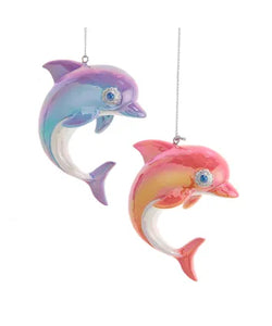 Colorful Dolphin Ornament