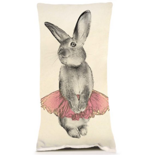 Bunny Tutu small pillow