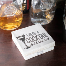 I Need A Cocktail, Hold The Tail | Funny Napkins