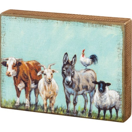 Farm Family Box Sign