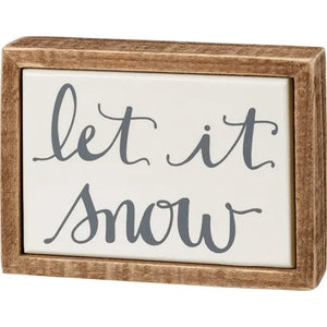 Christmas Box Sign Minis