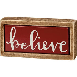 Christmas Box Sign Minis