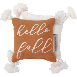 Mini Pillow - Hello Fall