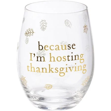 Wine Glass - Thanksgiving