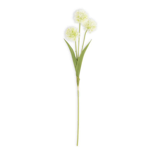 26 Inch Cream Ball Flower Stem