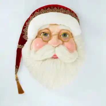 All the Trimmings Santa Wall Mask