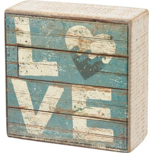 Love Beach Box Sign