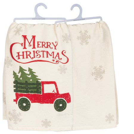 Christmas Truck Kitchen Towel