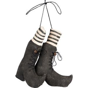 Fabric Witches' Boots