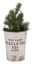 Tree Farm Holiday Greens Wall Bucket