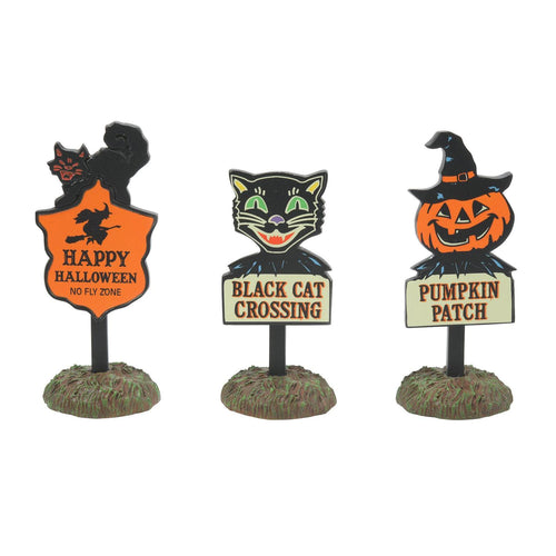 Halloween Signs Set of 3