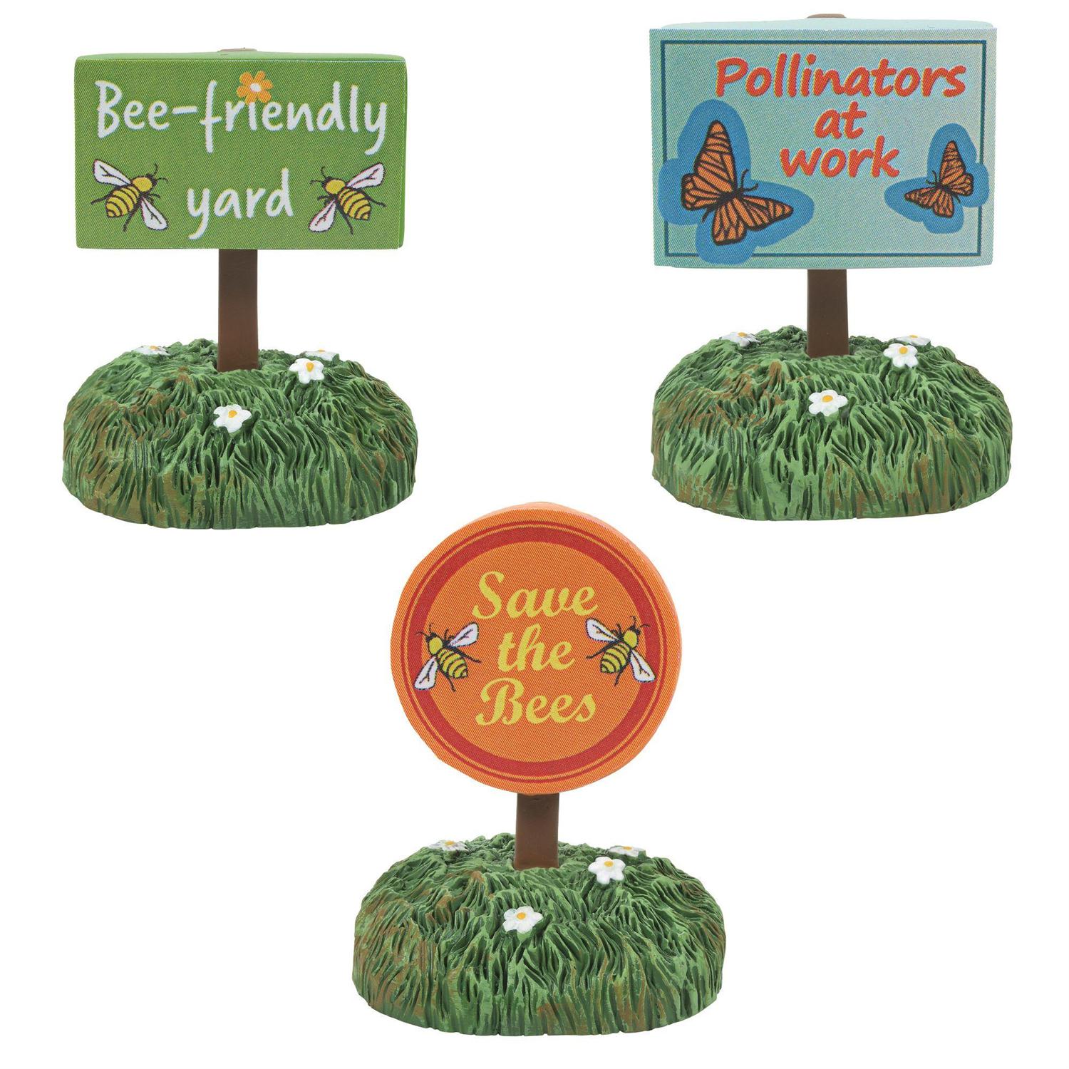 BEE FRIENDLY SIGNS SET O