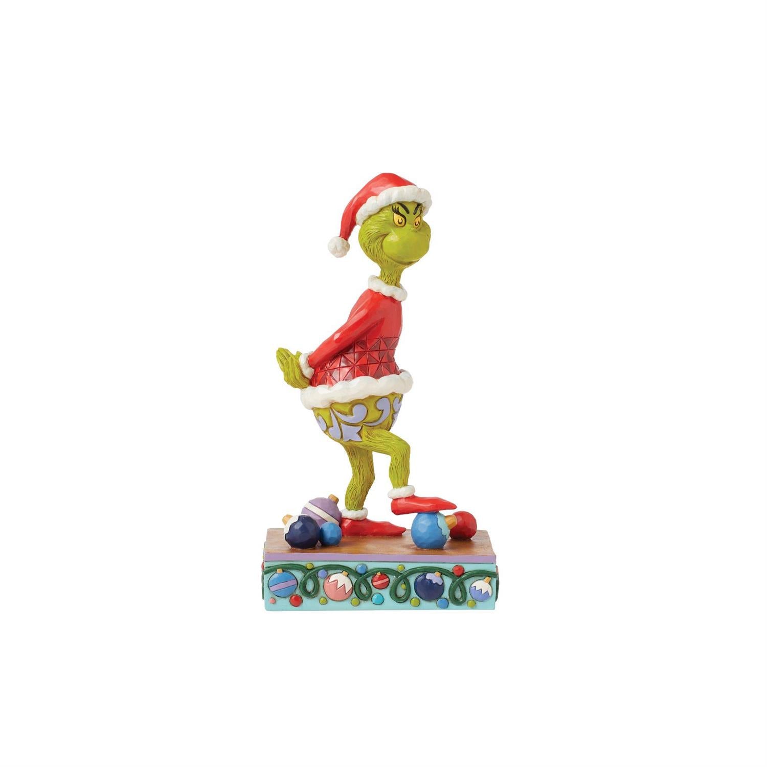 Grinch Stepping on Ornaments