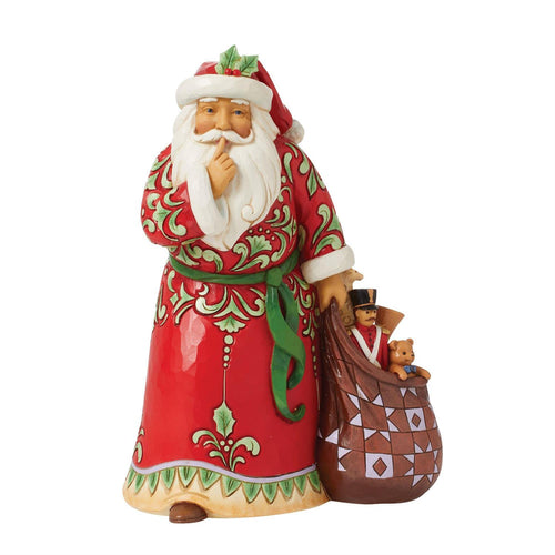 Shush Santa Figurine