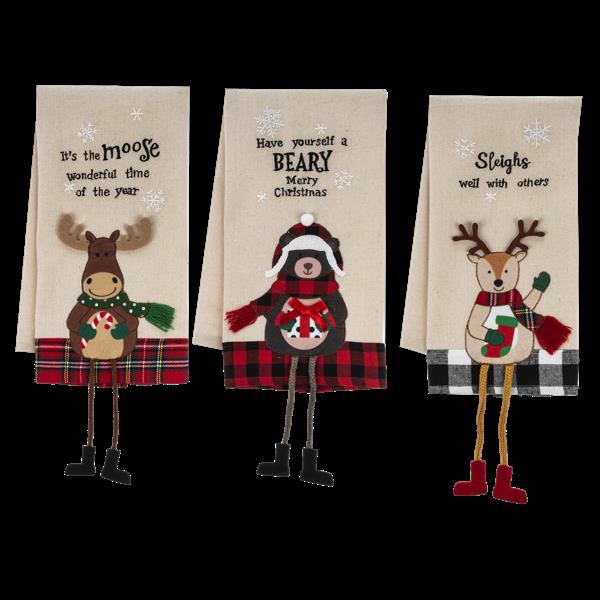 DANGLE LEG TEA TOWELS