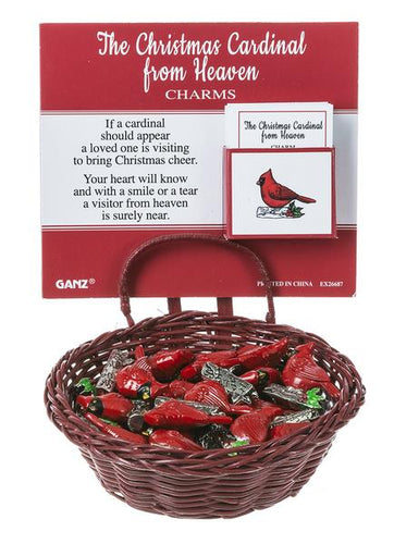 The Christmas Cardinal from Heaven Charm