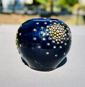 Medium Wide Ceramic Bubble Vase