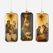 Nativity Ornament Glass 5