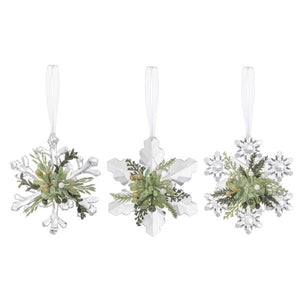 Mistletoe Snowflakes