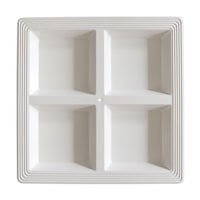 SQUARE SECTIONAL SERVER - PINSTRIPES