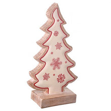 RESIN GINGERBREAD TREE W/SNOWFLAKES