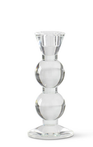 CRYSTAL TAPER CANDLEHOLDERS