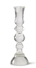 CRYSTAL TAPER CANDLEHOLDERS