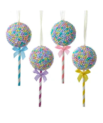 Bubblegum Ball Lollipop Ornament
