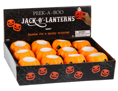 Peek-a-Boo Jack-O-Lanterns