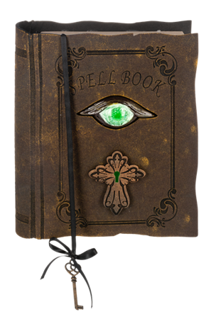 Shaking Spooky Spellbook Halloween Decor