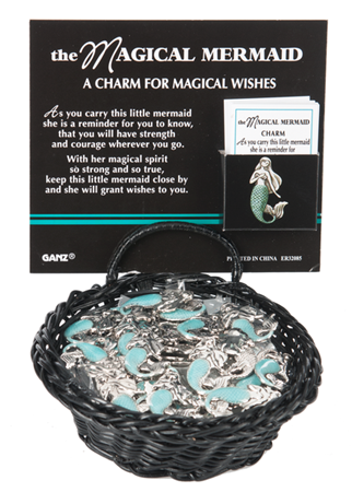 The Magical Mermaid Charms In a Basket