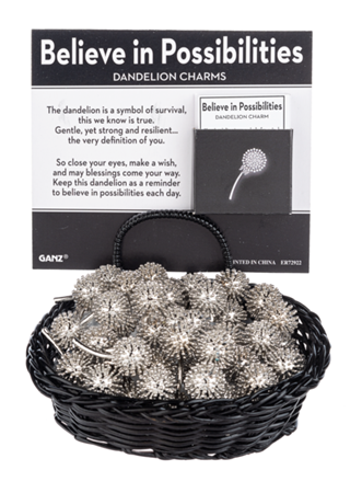 Believe in Possibilities - Dandelion Charms