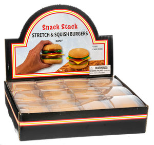 Snack Stack Stretch & Squish Burger