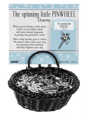 The Spinning Pinwheel Charms