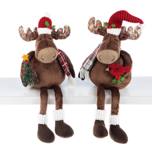 Merry Chris-Moose - Stuffed Shelfsitter