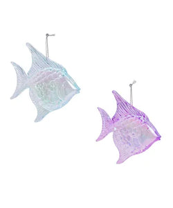 Iridescent Tropical Fish Ornament