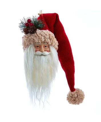 Vintage Santa Head Ornament