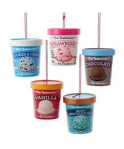 Ice Cream Pint Ornament