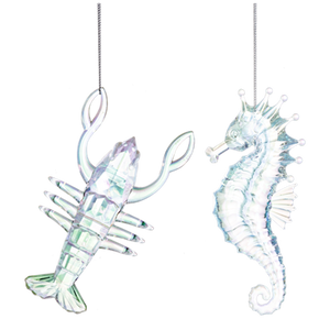 Lobster & Seahorse Ornament