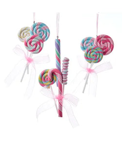 Lollipop & Candy Cane Ornament