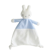 Sweet & Soft Bunny Lovey in Striped Shirt