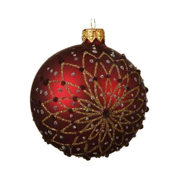 gl deco bauble flower w lines