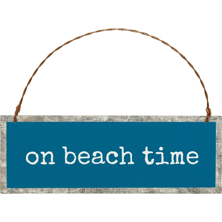 “Beach Time” Ornament