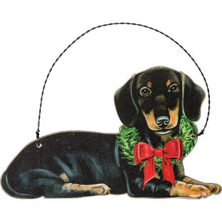 Ornament - Christmas Dachshund