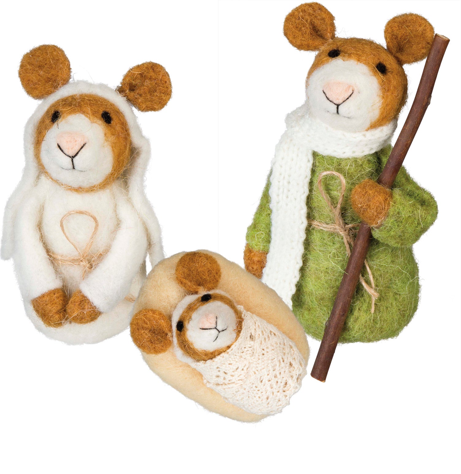 Critter Set - Mouse Nativity