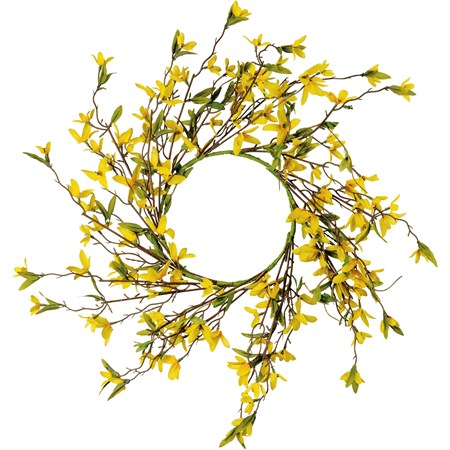 Wreath - Forsythia