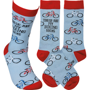 Socks - These Are My Biking Socks
