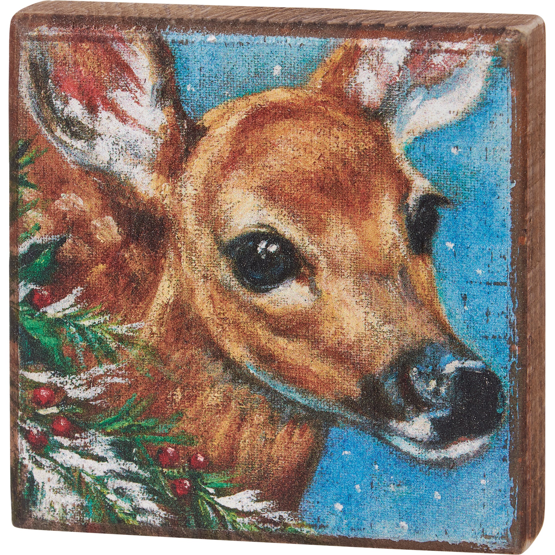 Block Sign - Deer