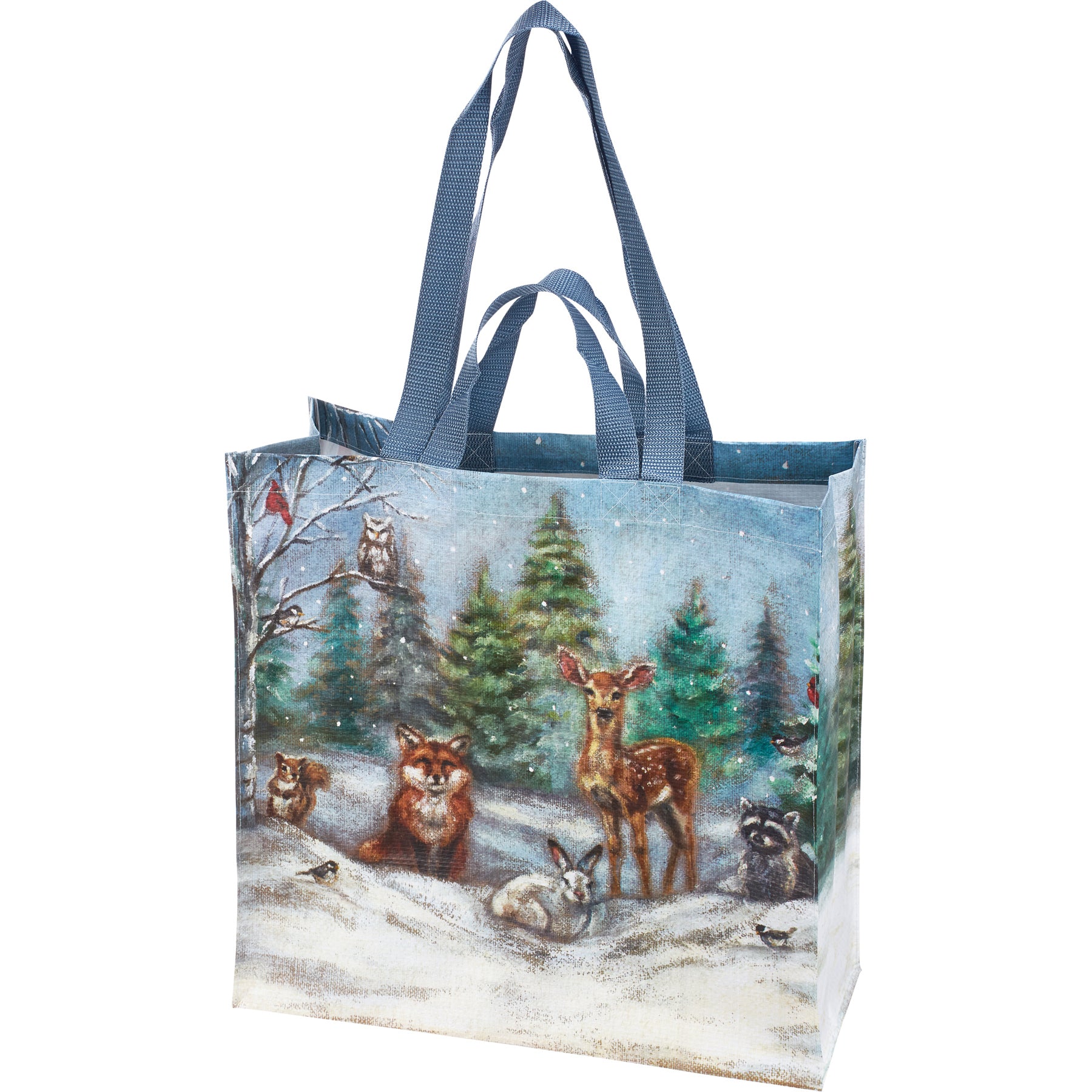 Market Tote - Winter Family