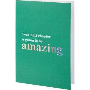 Greeting Card - Your Next Chapter